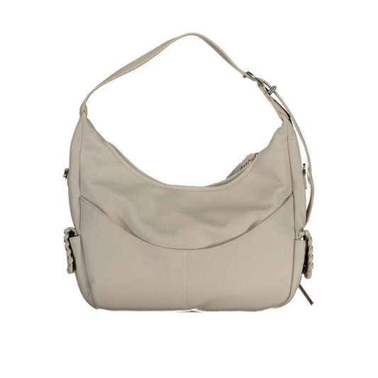 Desigual White Polyethylene Handbag $230.00 Desigual Luzworld