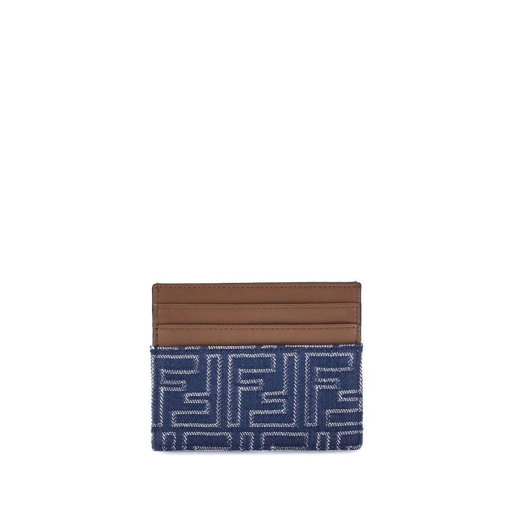 Fendi Denim Card Holder $549.00 Fendi Luzworld