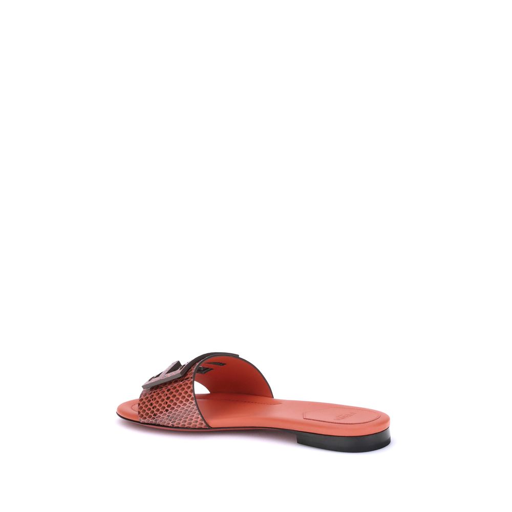 Fendi Python print Sandals $1593.00 Fendi Luzworld