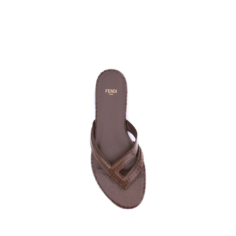 Fendi Infradito Ayers Sandals $1528.00 Fendi Luzworld