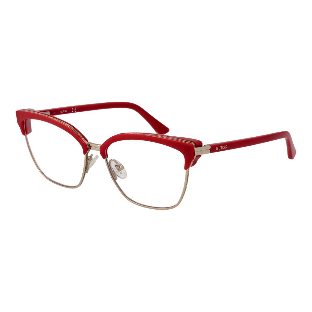 Guess Red Women Glasses Frame $441.00 Guess Luzworld