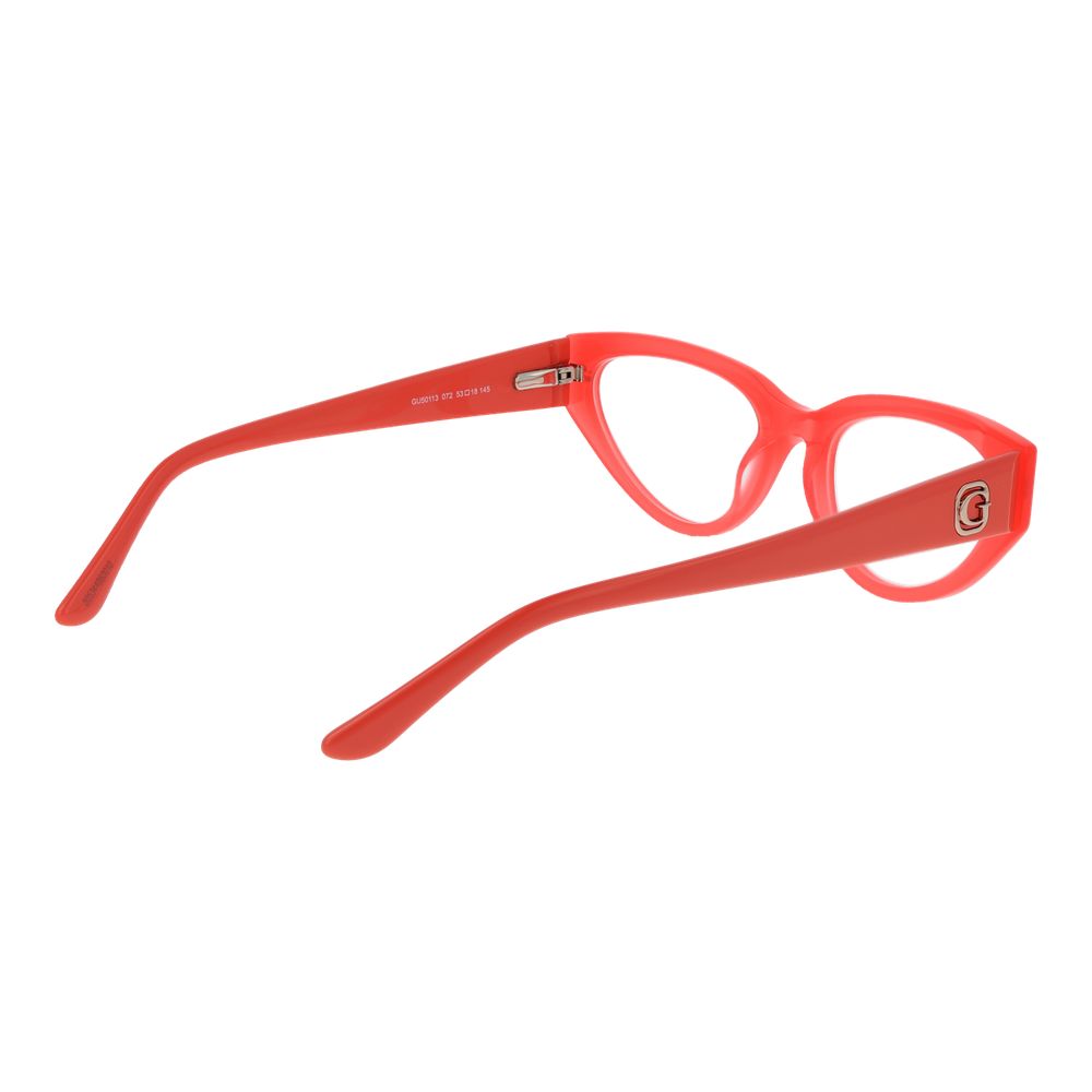 Guess Orange Women Glasses Frame $212.00 Guess Luzworld