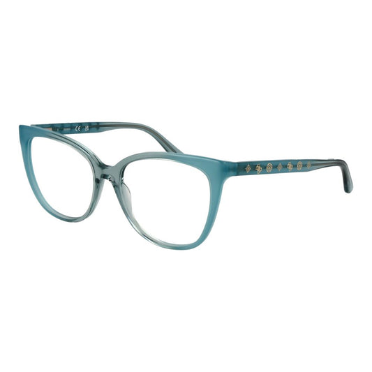 Guess Turquoise Women Glasses Frame $221.00 Guess Luzworld