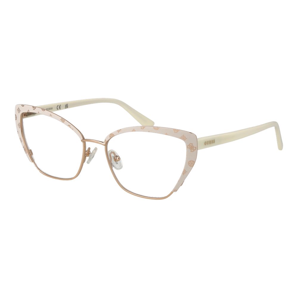 Guess White Women Glasses Frame $441.00 Guess Luzworld