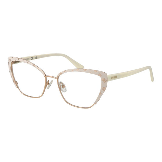 Guess White Women Glasses Frame $441.00 Guess Luzworld