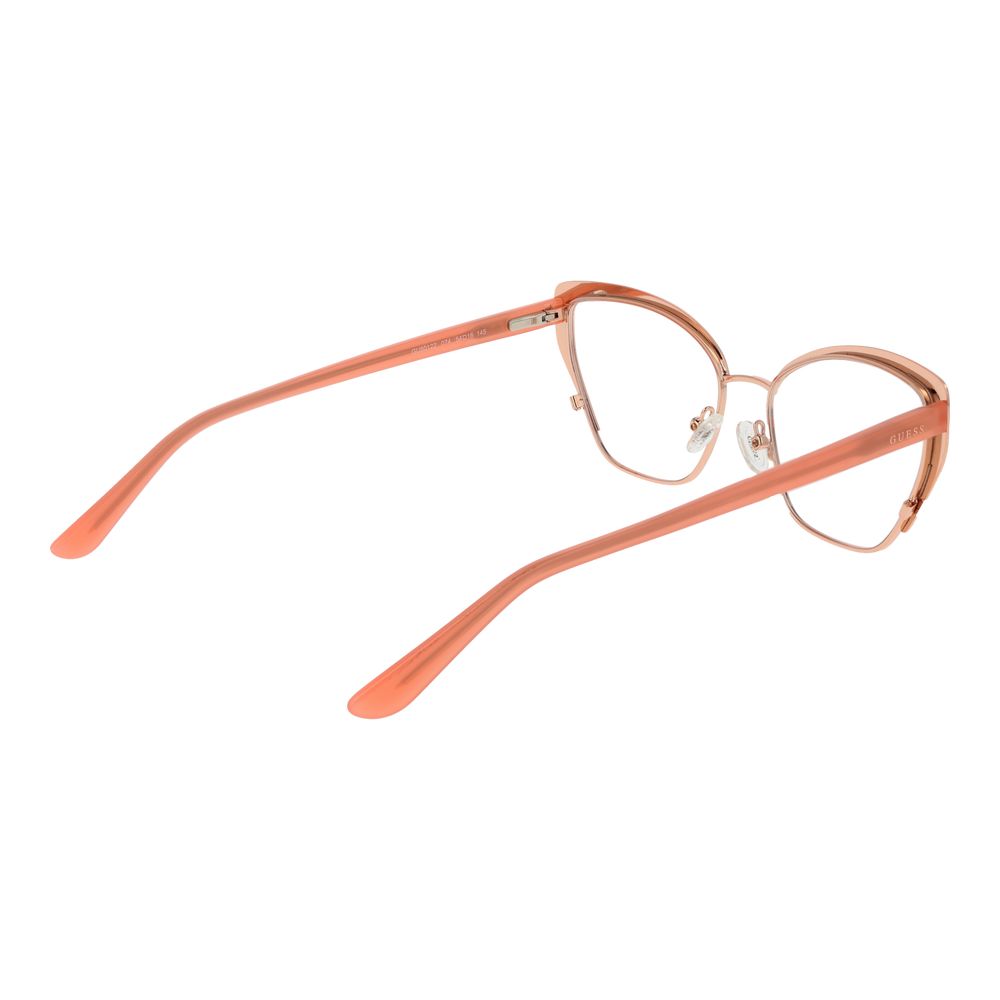 Guess Orange Women Glasses Frame $441.00 Guess Luzworld