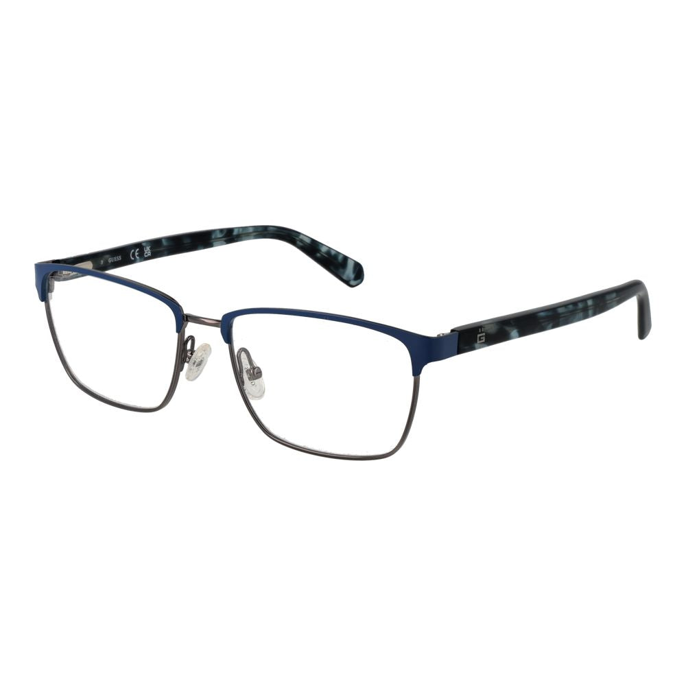 Guess Blue Men Glasses Frame $441.00 Guess Luzworld