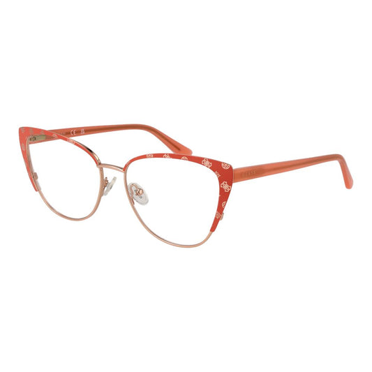 Guess Orange Women Glasses Frame $441.00 Guess Luzworld