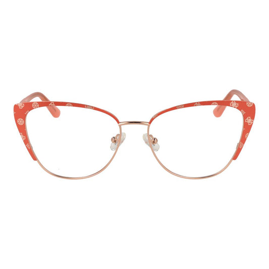 Guess Orange Women Glasses Frame $441.00 Guess Luzworld