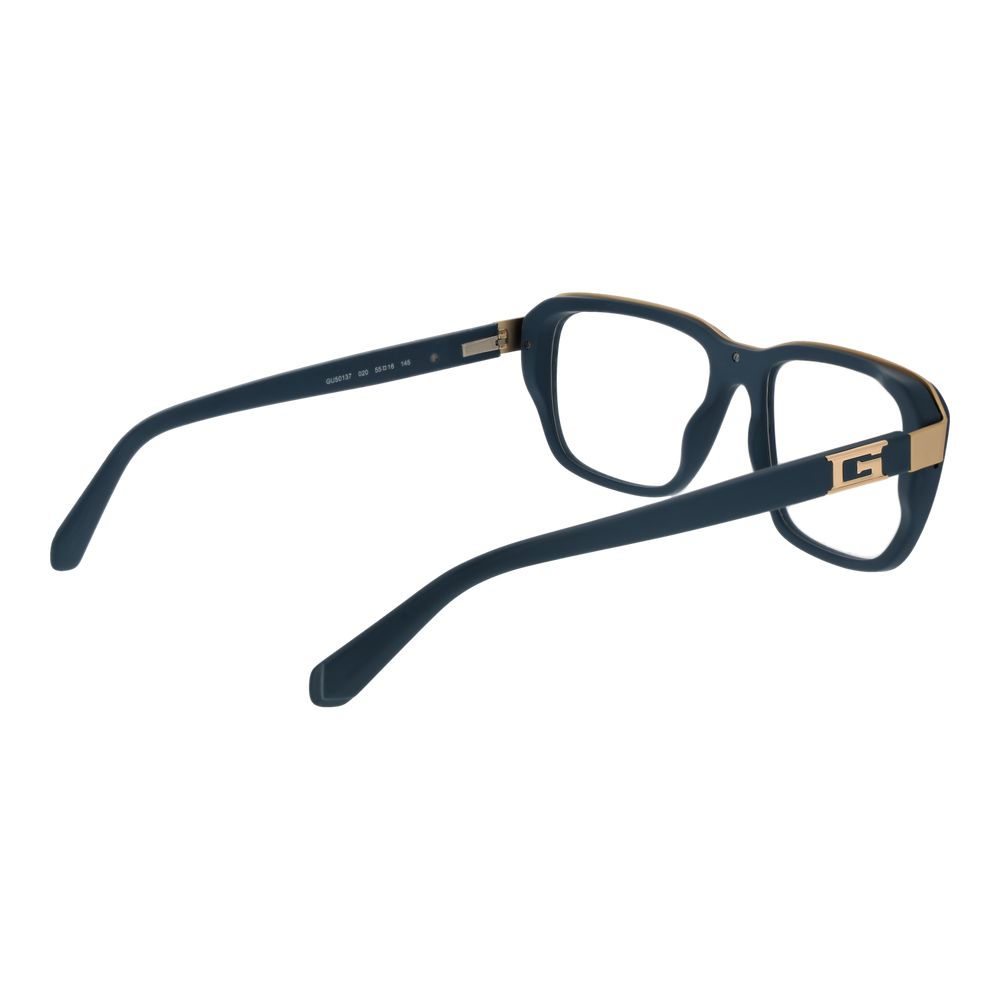 Guess Blue Men Glasses Frame $448.00 Guess Luzworld