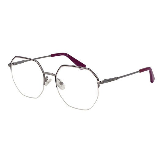 Guess Silver Women Glasses Frame $217.00 Guess Luzworld