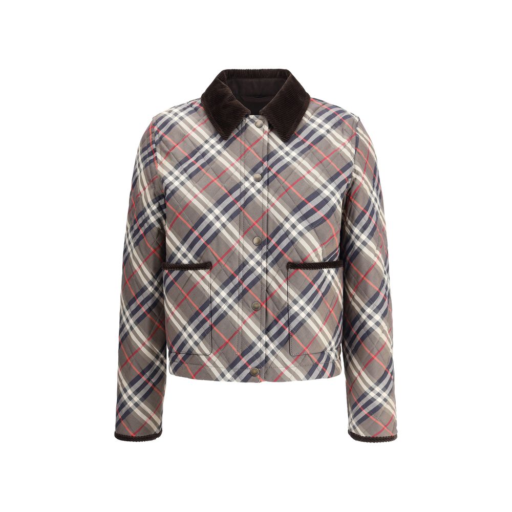 Burberry Check wadded Jacket $3142.00 Burberry Luzworld