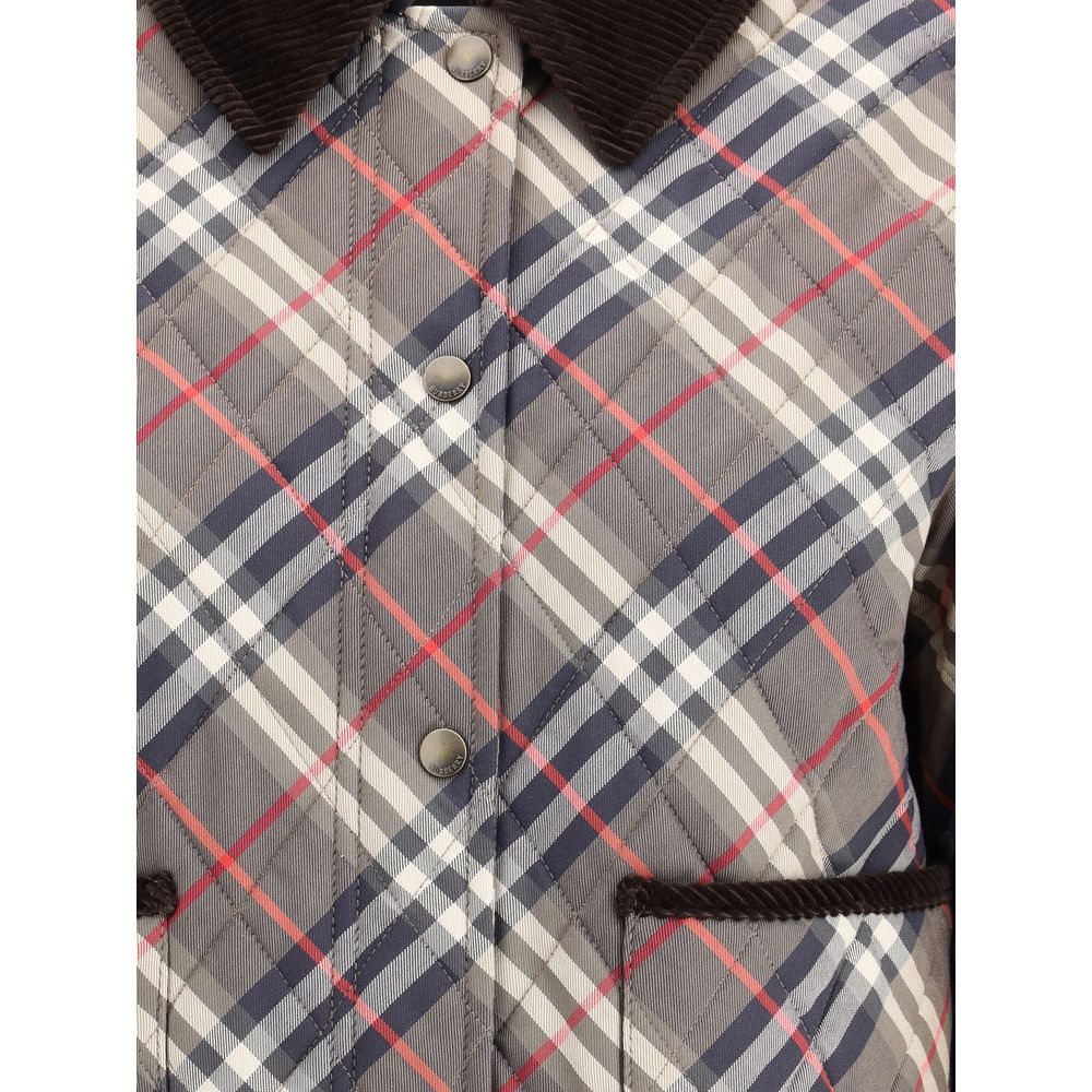 Burberry Check wadded Jacket $3142.00 Burberry Luzworld