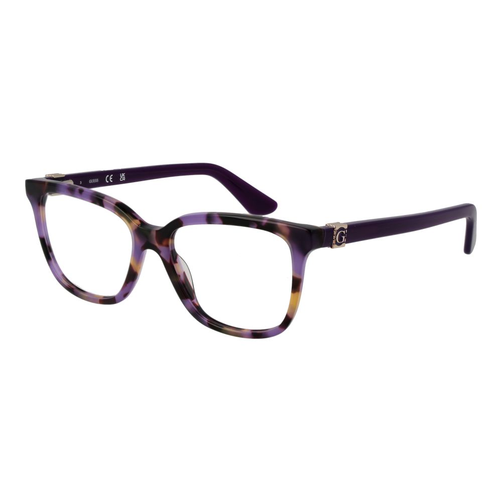 Guess Purple Women Glasses Frame $454.00 Guess Luzworld