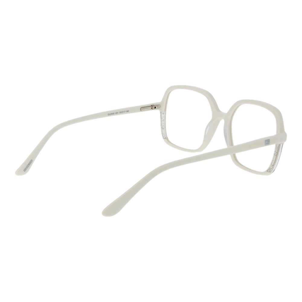 Guess White Women Glasses Frame $235.00 Guess Luzworld