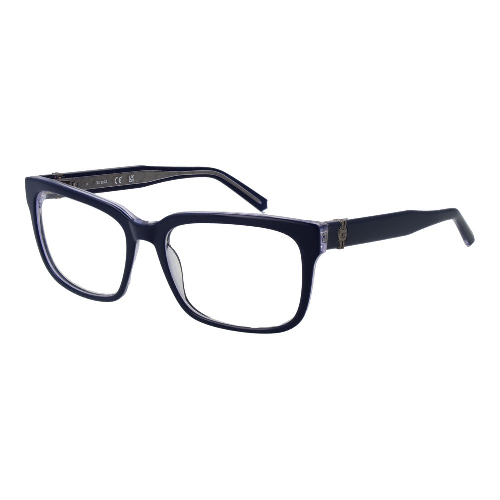 Guess Blue Men Glasses Frame $235.00 Guess Luzworld