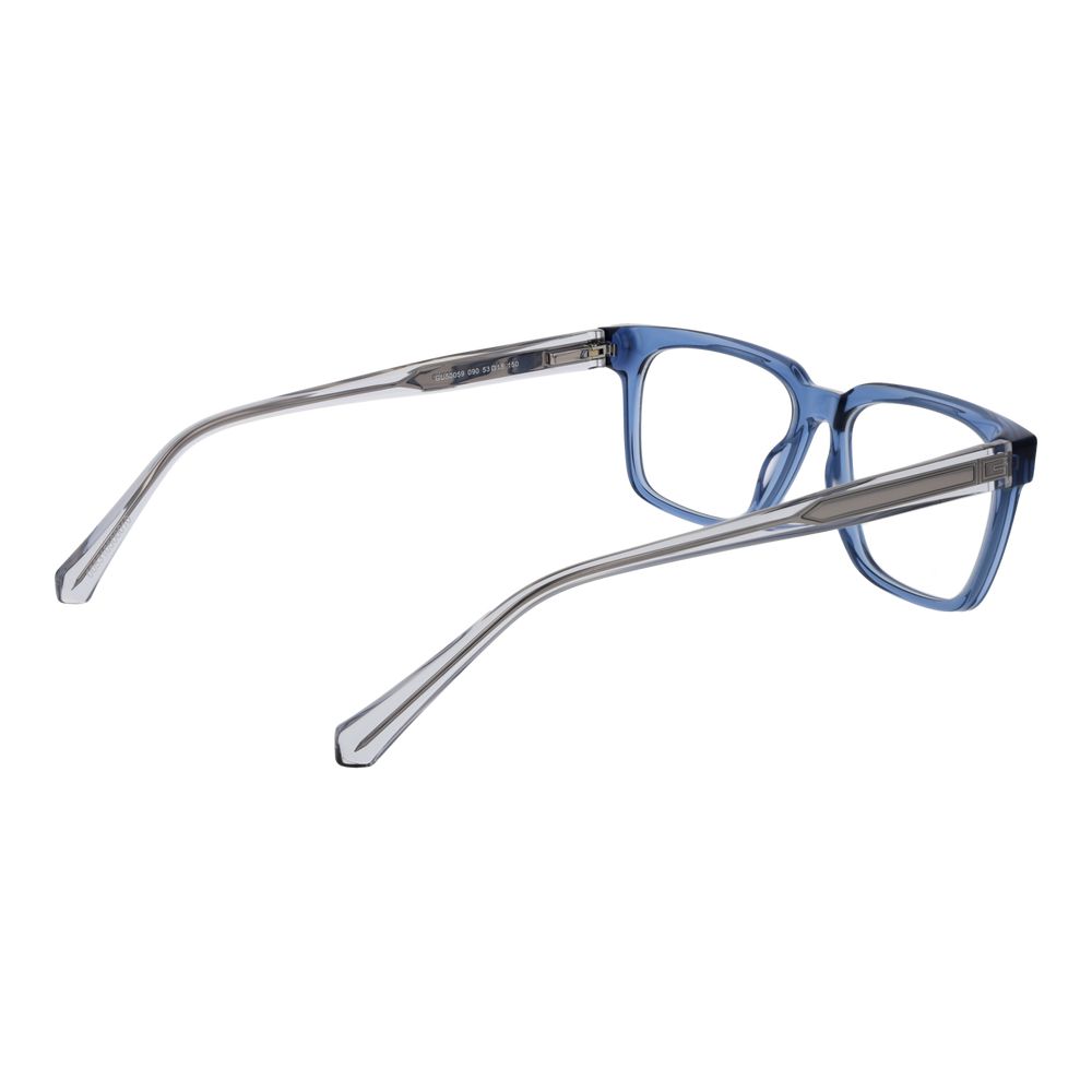Guess Blue Men Glasses Frame $217.00 Guess Luzworld