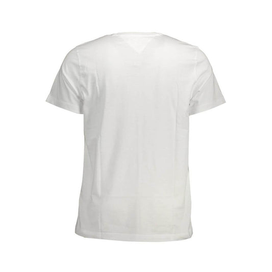 Tommy Hilfiger White Cotton T-Shirt $124.00 Tommy Hilfiger Luzworld