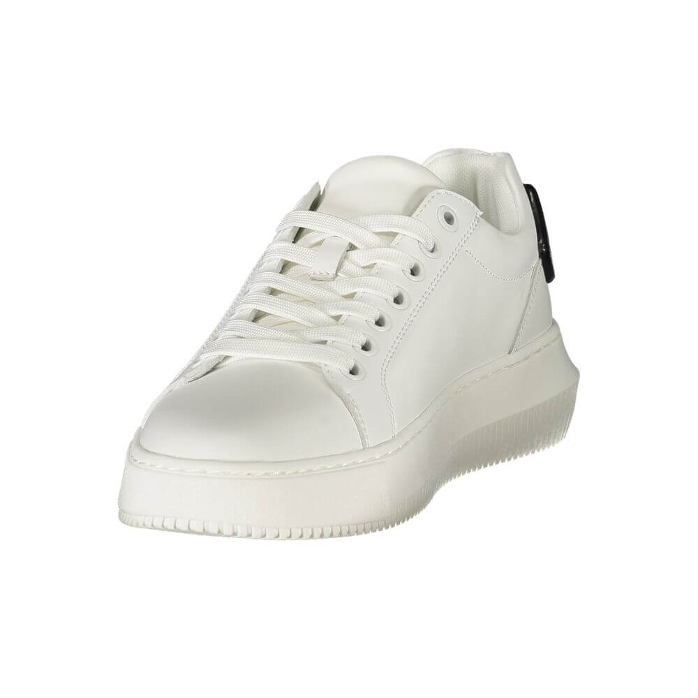 Calvin Klein White Leather Women Sneaker $298.00 Calvin Klein Luzworld