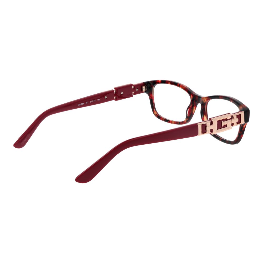 Guess Red Women Glasses Frame $441.00 Guess Luzworld