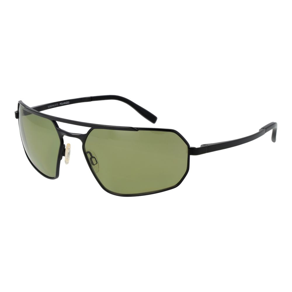 Serengeti Black Men Sunglass $626.00 Serengeti Luzworld