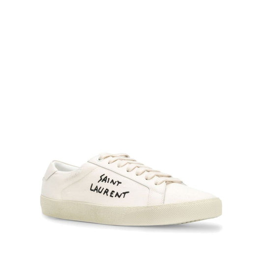 Saint Laurent Court Classic Sneakers $1197.00 Saint Laurent Luzworld
