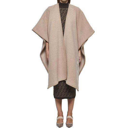Fendi Wool And Cashmere Poncho $3674.00 Fendi Luzworld