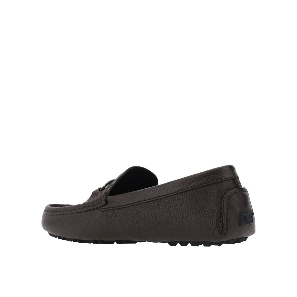 Fendi Leather Monogram Loafers $1344.00 Fendi Luzworld