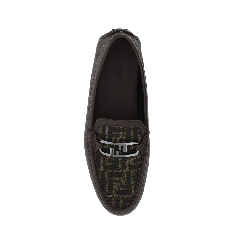 Fendi Leather Monogram Loafers $1344.00 Fendi Luzworld