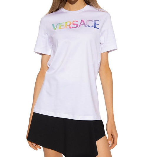 Versace Cotton Logo T-Shirt $950.00 Versace Luzworld