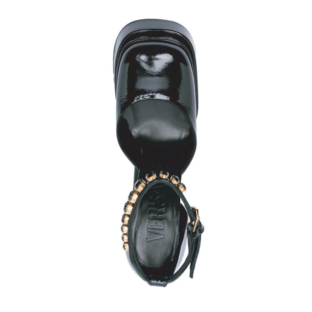 Versace Leather Platform Sandals $2311.00 Versace Luzworld