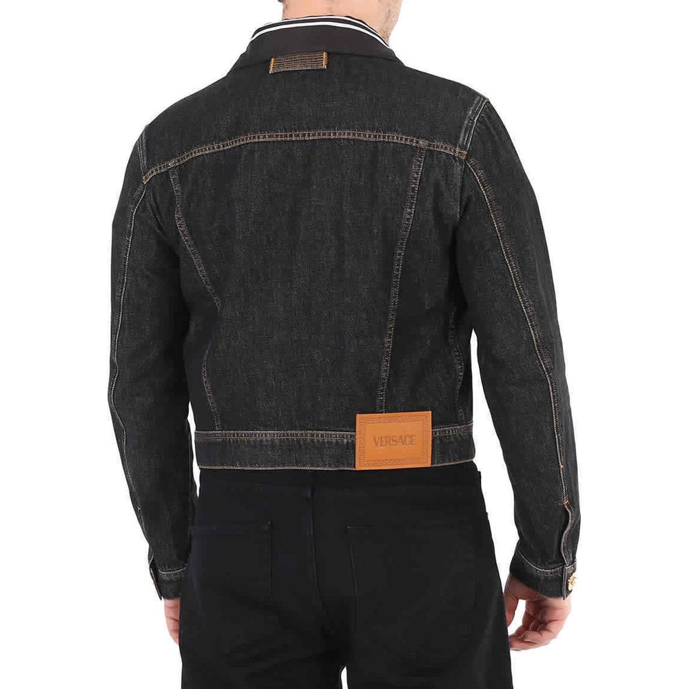 Versace Medusa Motif Denim Jacket $3338.00 Versace Luzworld