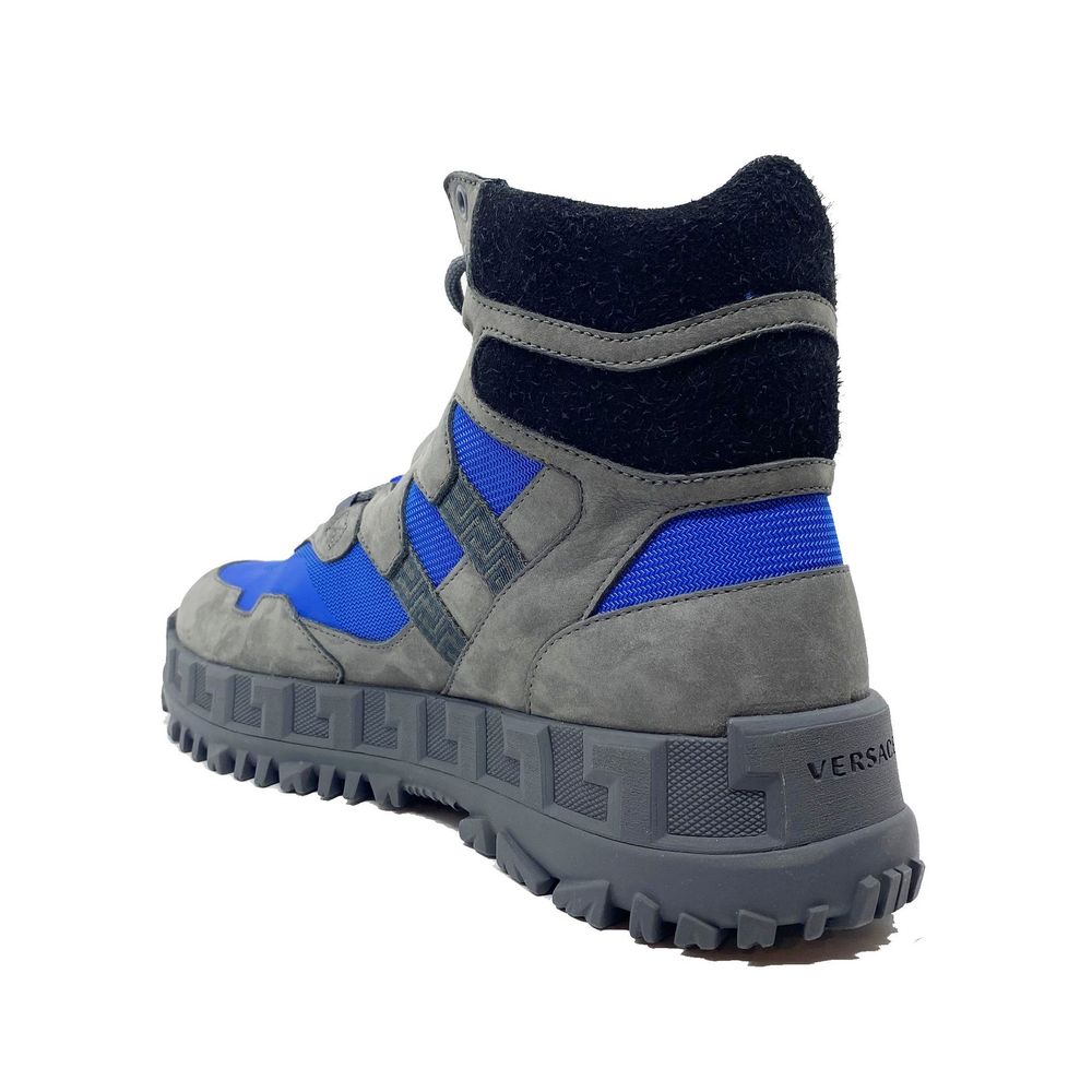 Versace Suede Hiking Boots $1772.00 Versace Luzworld