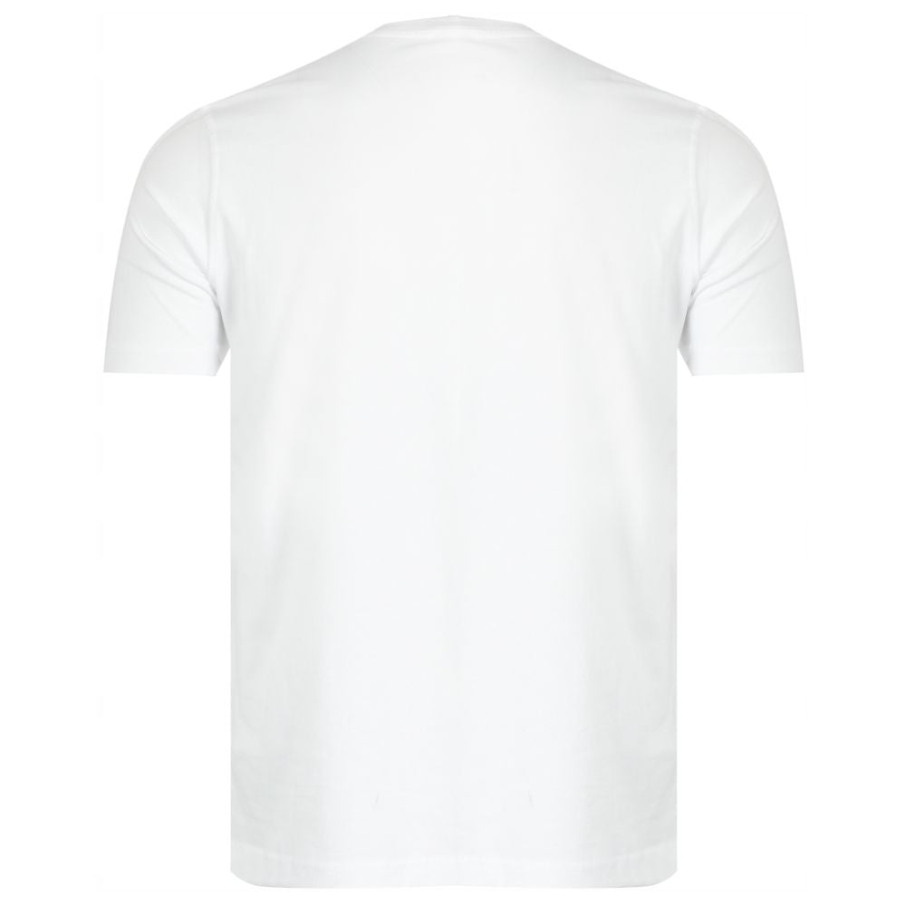 Diesel White Cotton T-Shirt $139.00 Diesel Luzworld