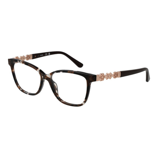 Guess Brown Women Glasses Frame $441.00 Guess Luzworld