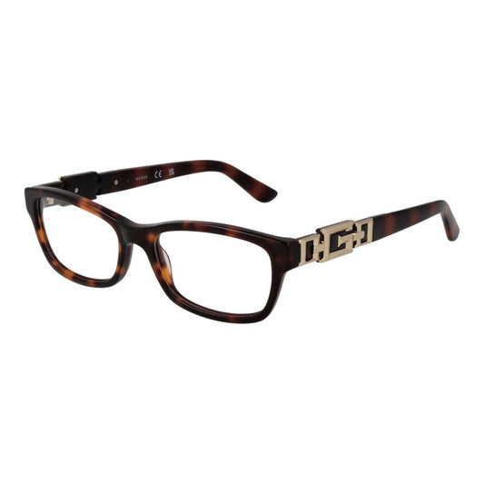 Guess Brown Women Glasses Frame $448.00 Guess Luzworld