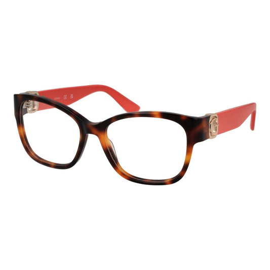 Guess Brown Women Glasses Frame $441.00 Guess Luzworld