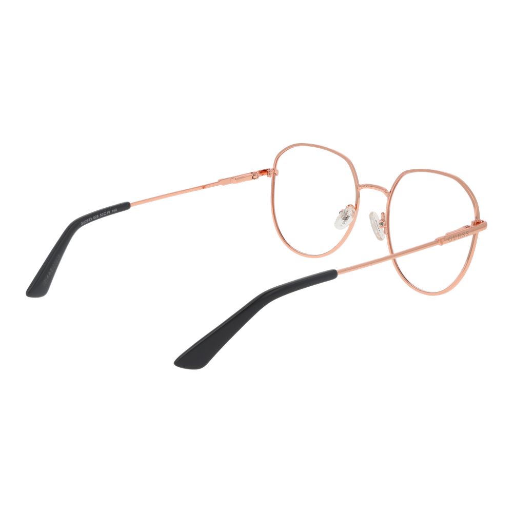 Guess Rose Gold Women Glasses Frame $207.00 Guess Luzworld