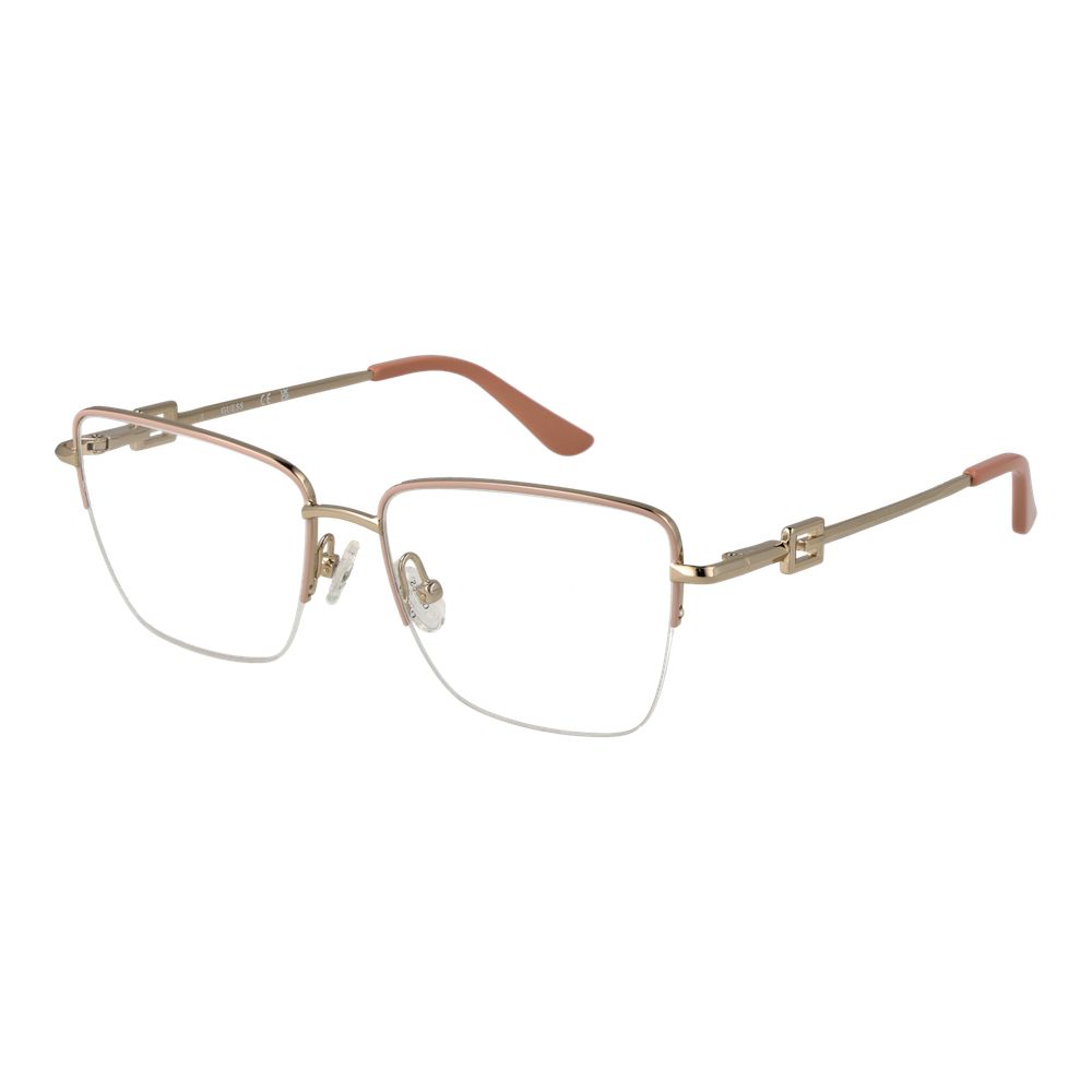Guess Pink Women Glasses Frame $221.00 Guess Luzworld