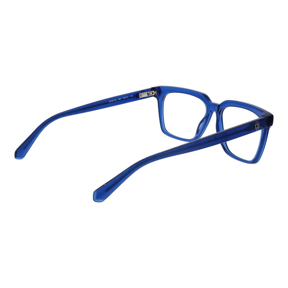 Guess Blue Men Glasses Frame $221.00 Guess Luzworld