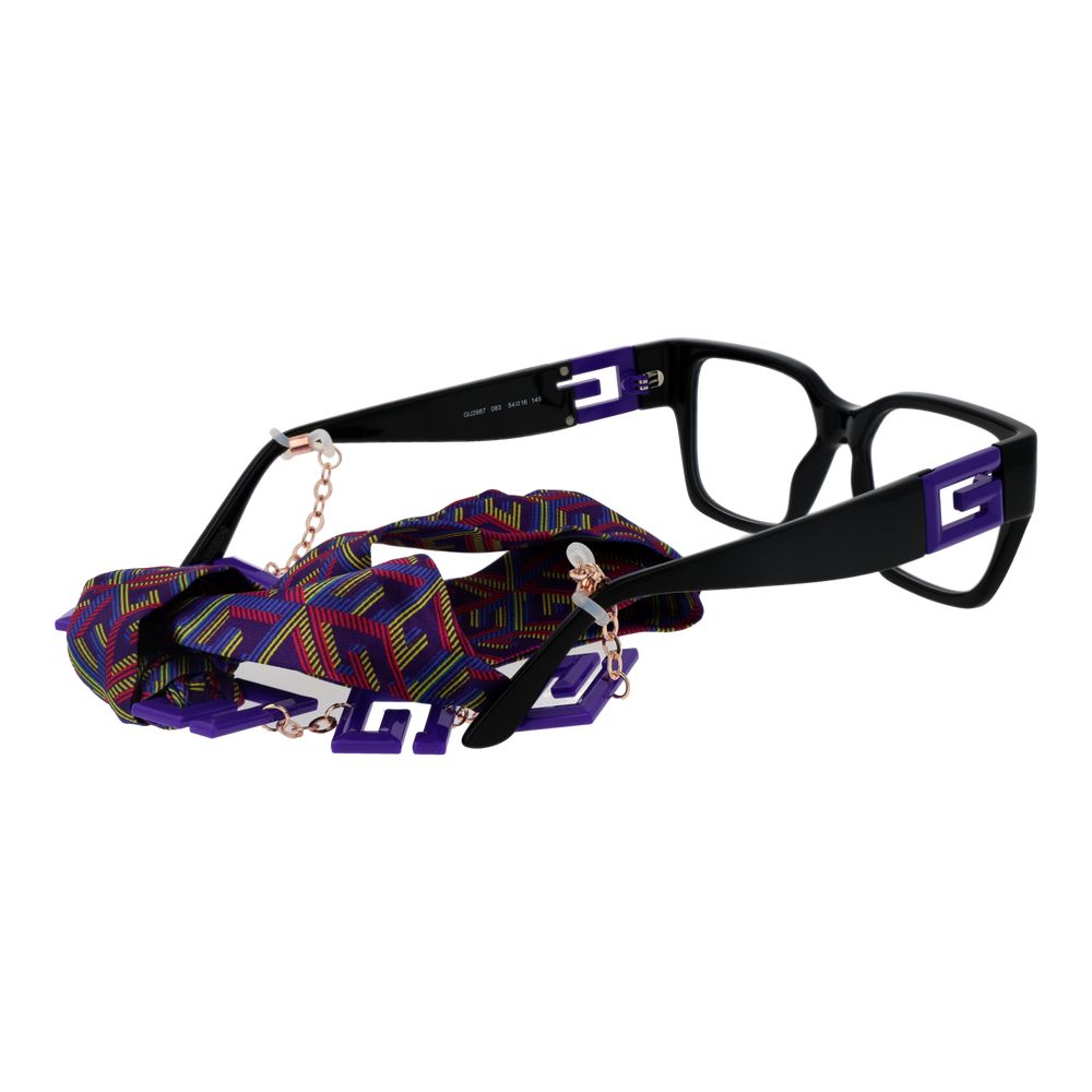 Guess Black Unisex Glasses Frame $455.00 Guess Luzworld