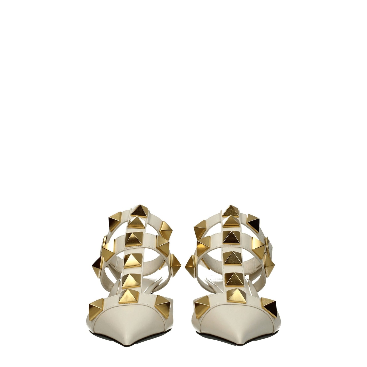 Valentino Garavani Beige Leather Stiletto Heels Sandals $1788.00 Valentino Garavani Luzworld