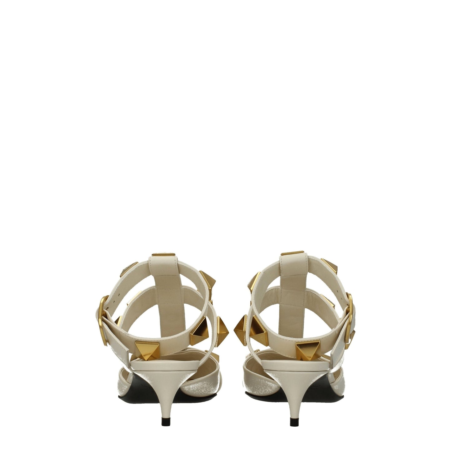 Valentino Garavani Beige Leather Stiletto Heels Sandals $1788.00 Valentino Garavani Luzworld