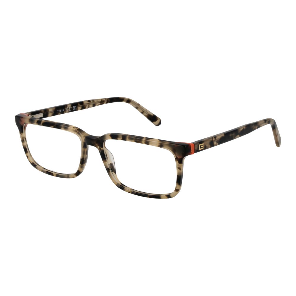 Guess Beige Men Glasses Frame $207.00 Guess Luzworld