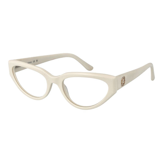 Guess White Women Glasses Frame $212.00 Guess Luzworld