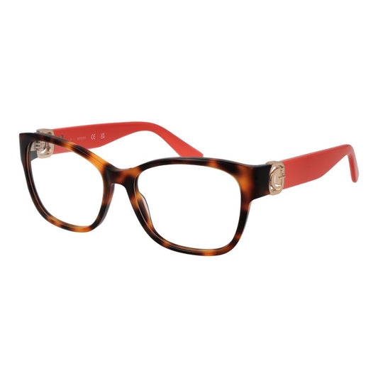 Guess Brown Women Glasses Frame $441.00 Guess Luzworld