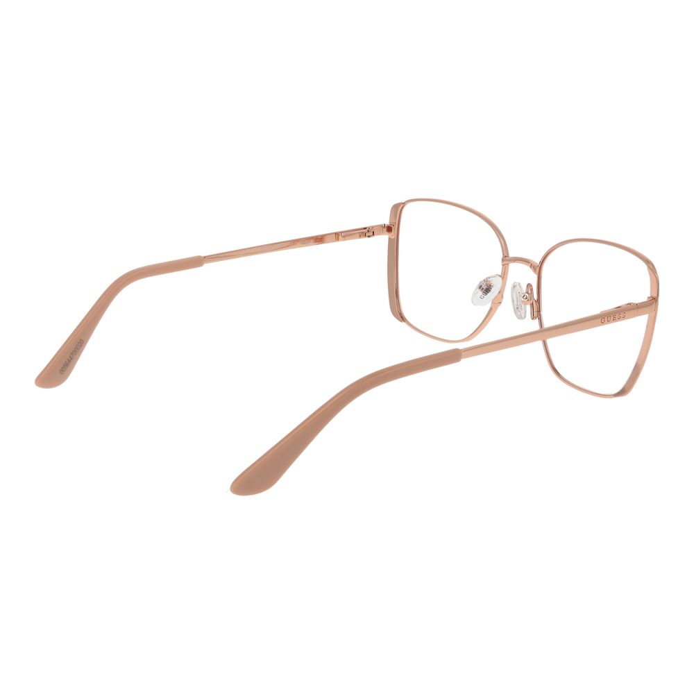 Guess Rose Gold Women Glasses Frame $221.00 Guess Luzworld