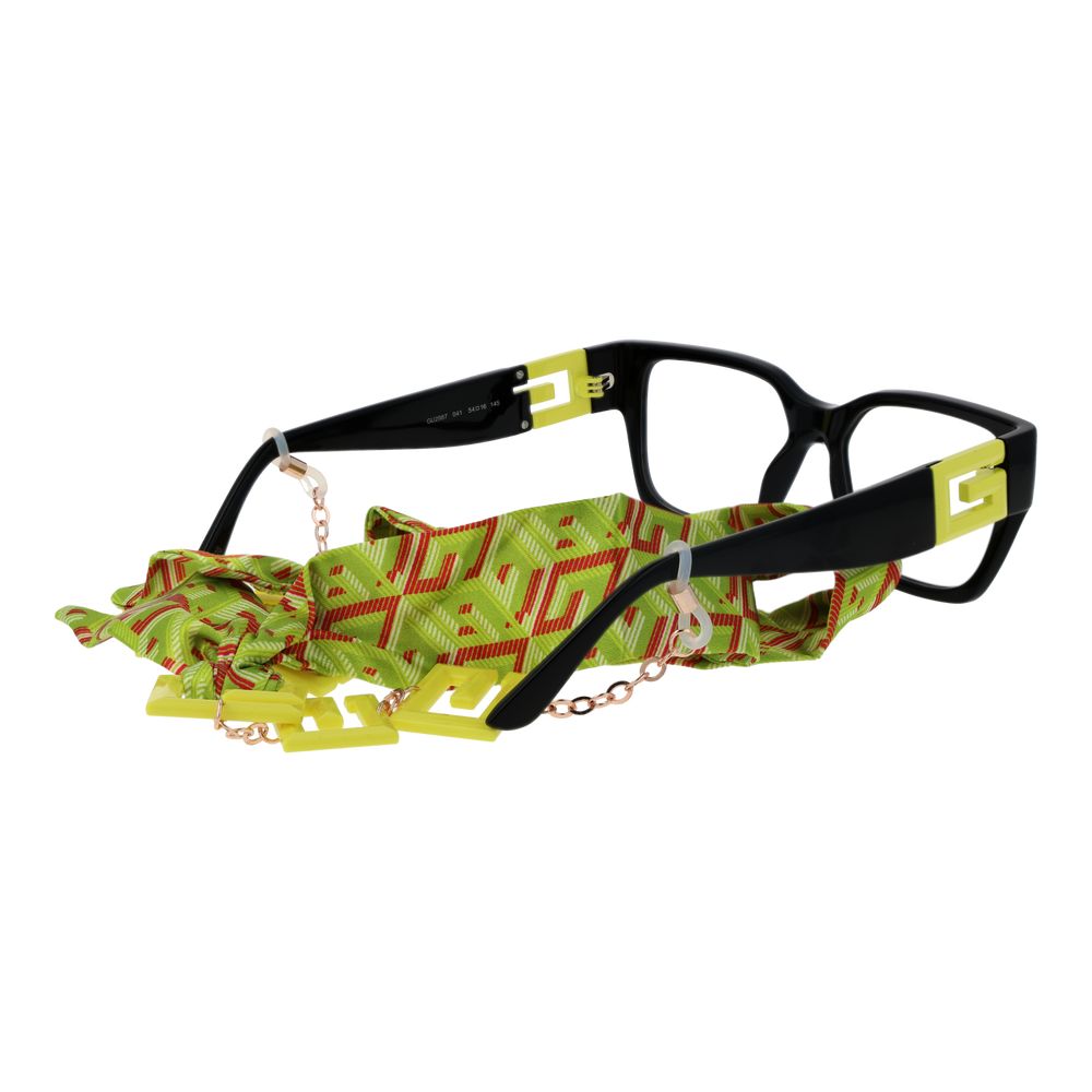 Guess Black Unisex Glasses Frame $455.00 Guess Luzworld