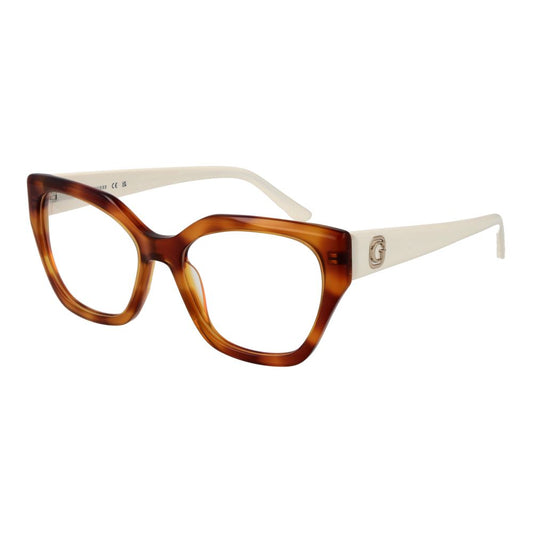 Guess Brown Women Glasses Frame $212.00 Guess Luzworld