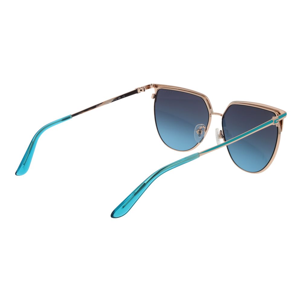 Guess Gold Women Sunglass $200.00 Guess Luzworld